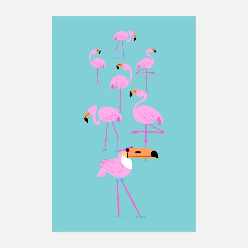 Inkognito-Poster - Poster 20x30 cm - Weiß
