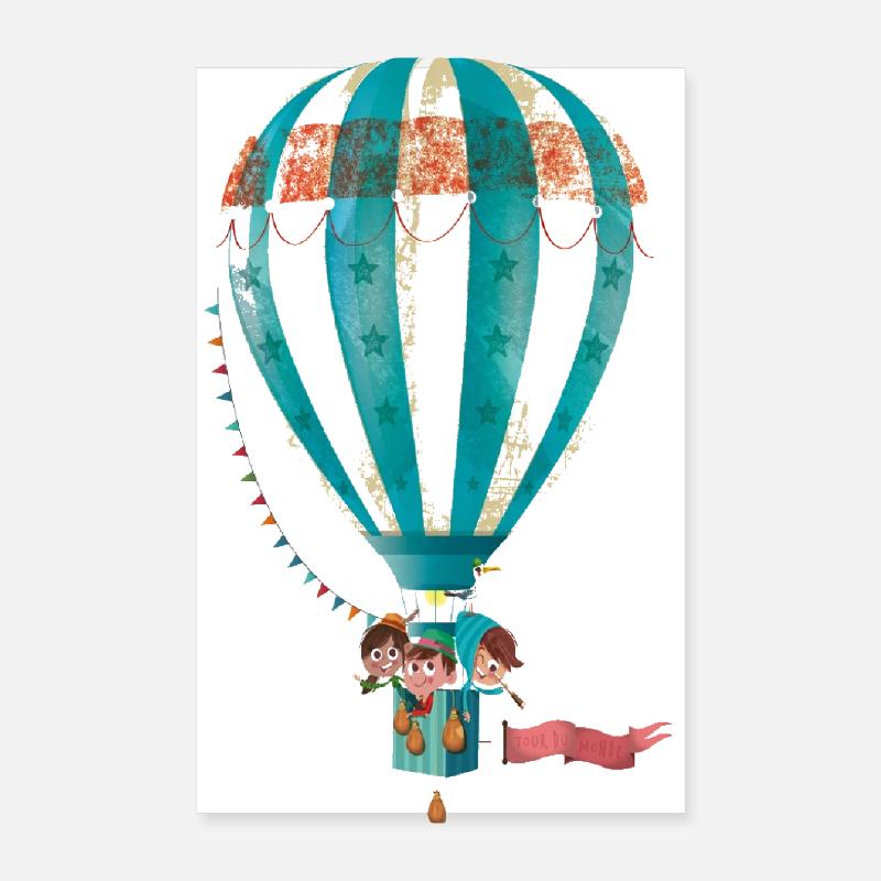 Balloon collection Poster 8" x 12" (20x30 cm)