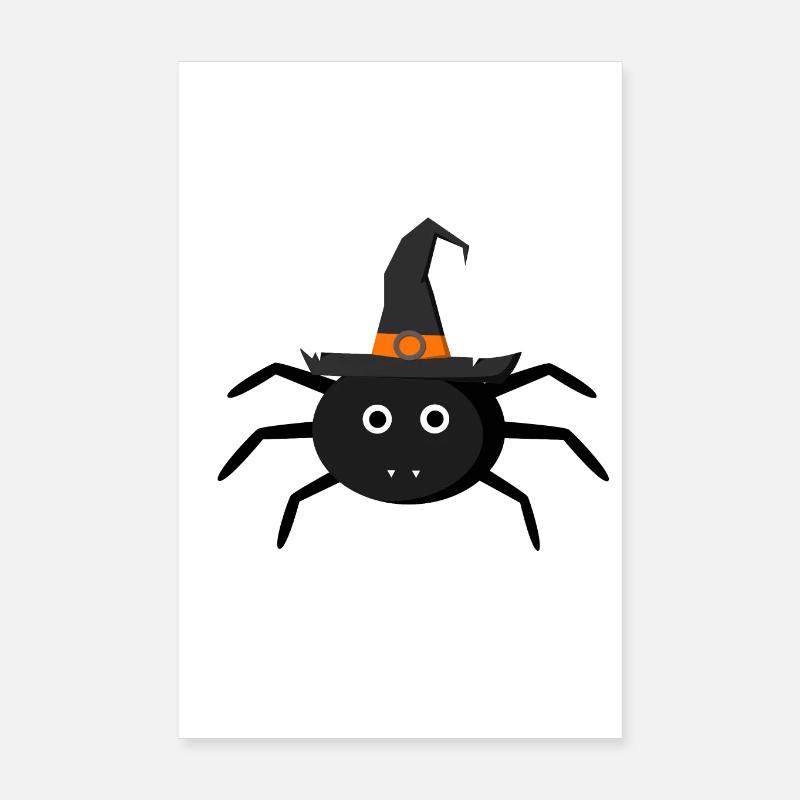 Halloween Spinne Geschenk oder Geschenkidee Poster 20x30 cm