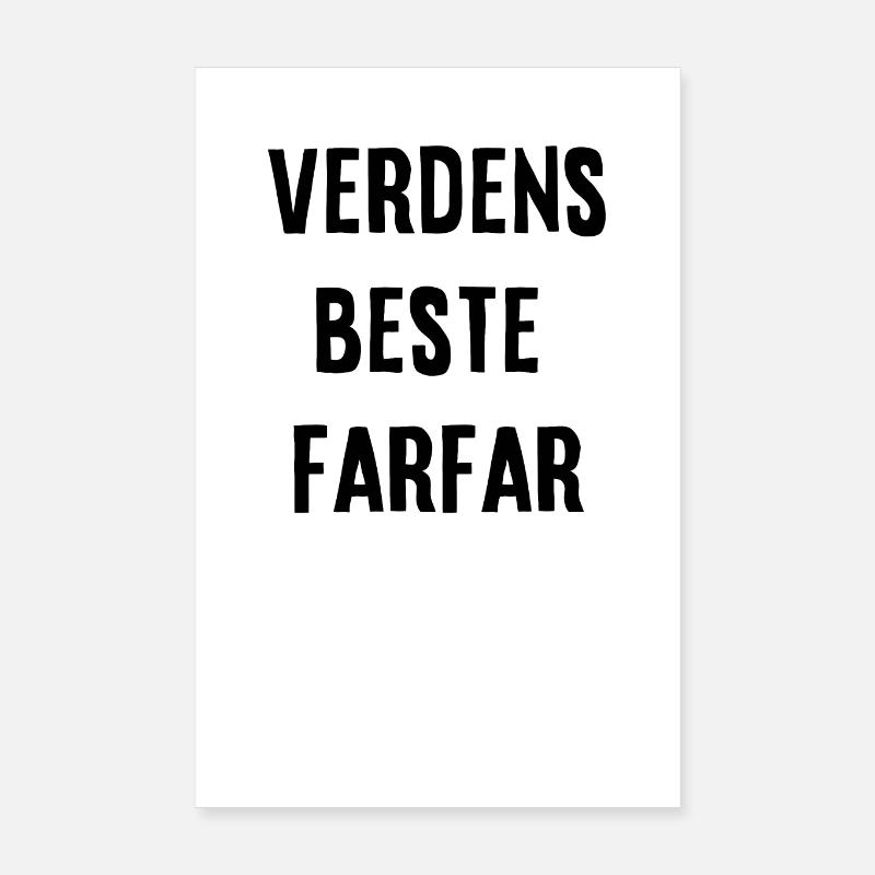 Der beste Großvater der Welt Poster 20x30 cm