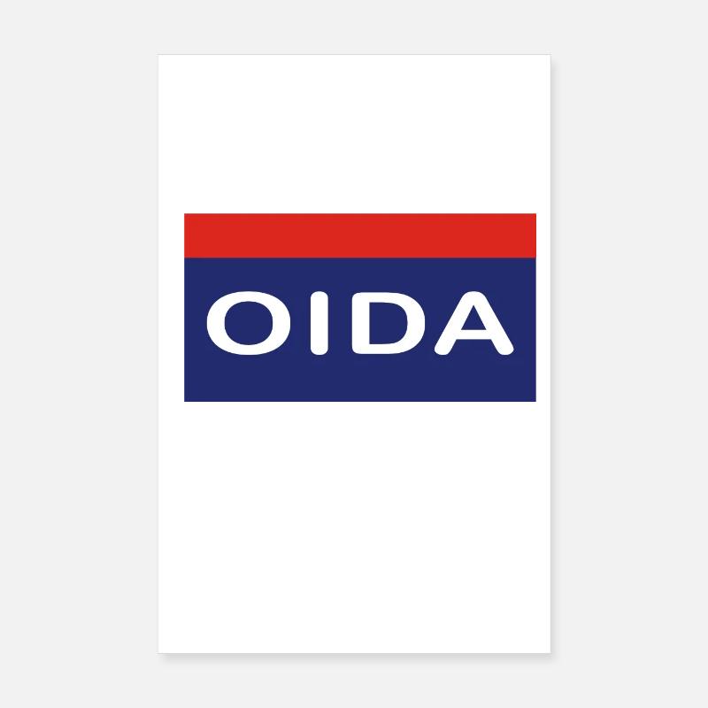oida polizei Poster 20x30 cm