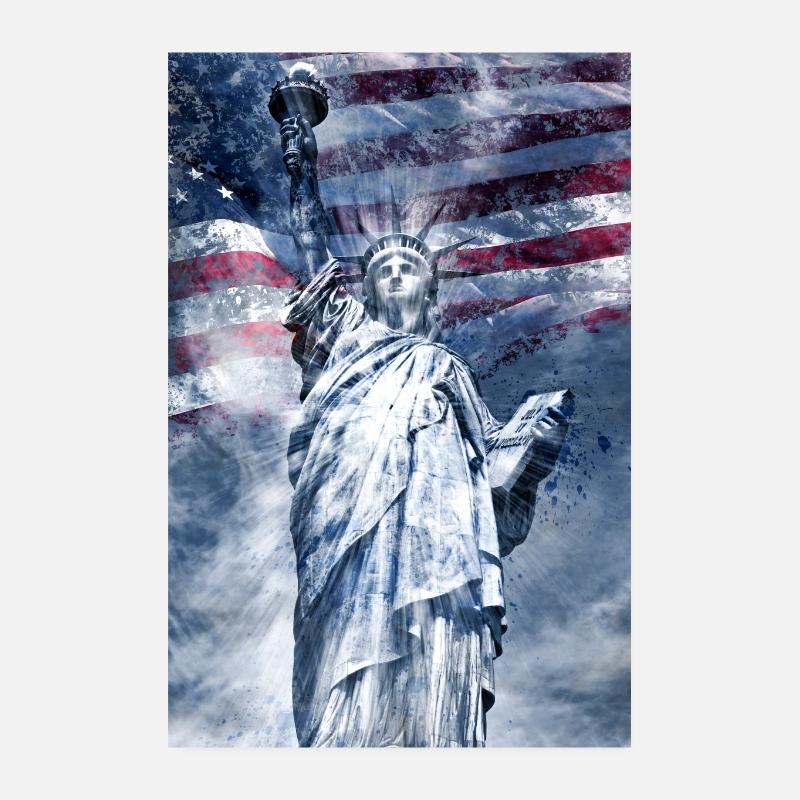 MODERN ART Freiheitsstatue Poster 20x30 cm