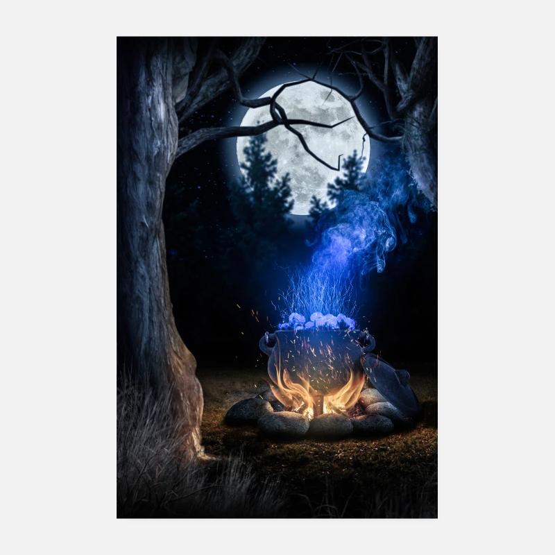 Cauldrons Poster 8" x 12" (20x30 cm)