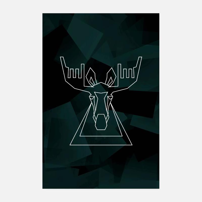 Orignal en métal lourd Poster 20 x 30 cm