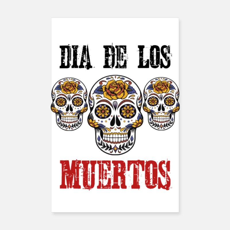 Dia de los muertos Poster 8" x 12" (20x30 cm)