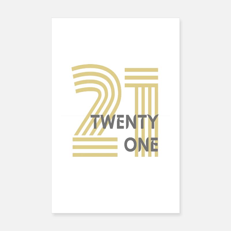 21 Poster 20x30 cm