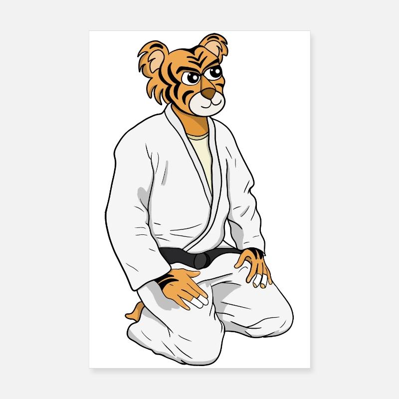 Be a Tiger Poster 8" x 12" (20x30 cm)