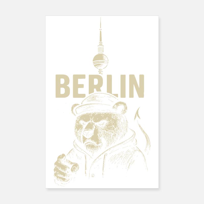 Rebelle de la capitale Poster 20 x 30 cm