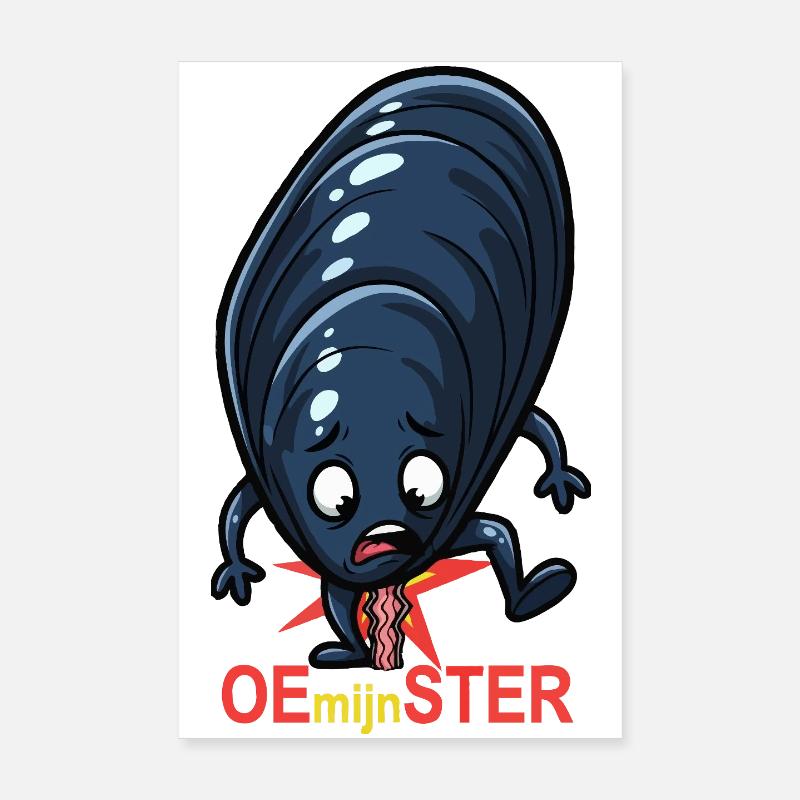 Oh mein Stern Poster 20x30 cm