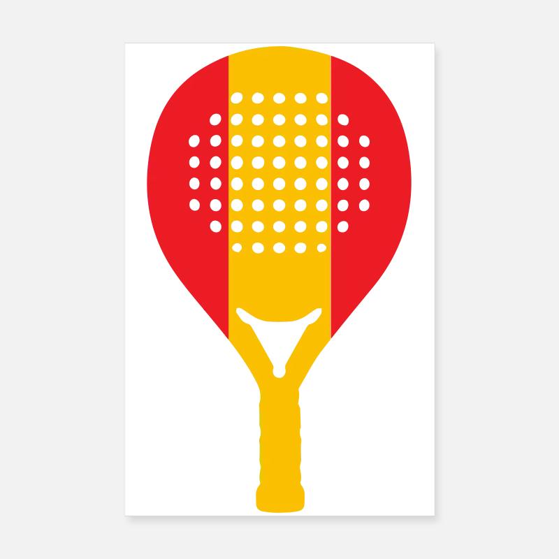 Padel-Spain Poster 8" x 12" (20x30 cm)