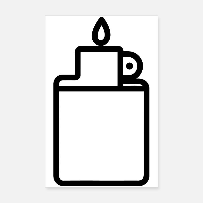 lighter Poster 8" x 12" (20x30 cm)