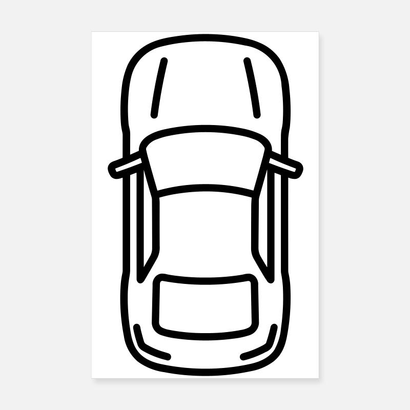 Car Poster 8" x 12" (20x30 cm)