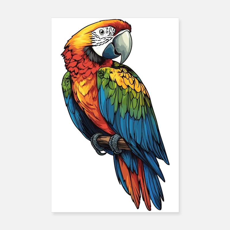L’ère de l’ara Poster 20 x 30 cm