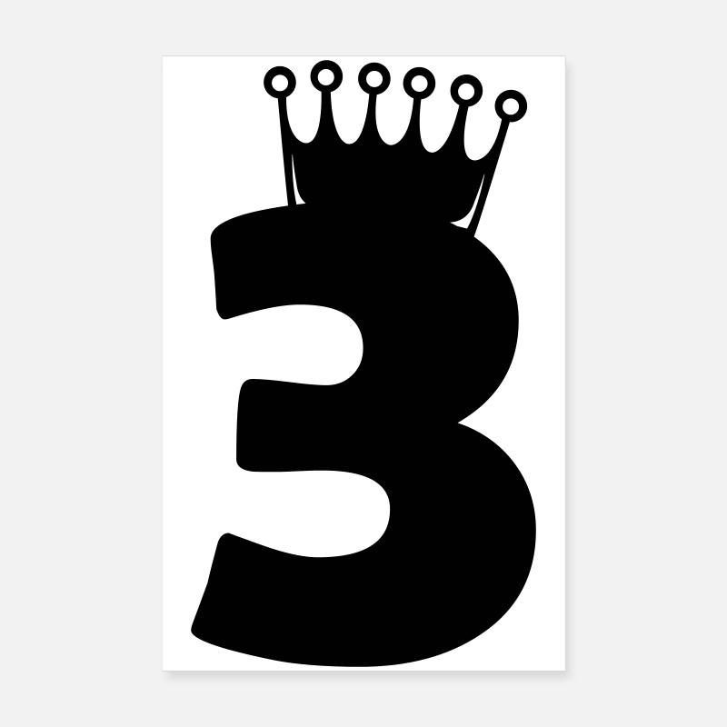 3_krone Poster 20x30 cm
