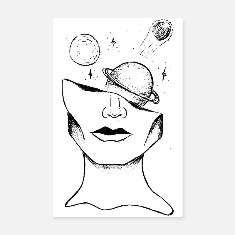 Cosmic Art Graphic Poster 8" x 12" (20x30 cm)