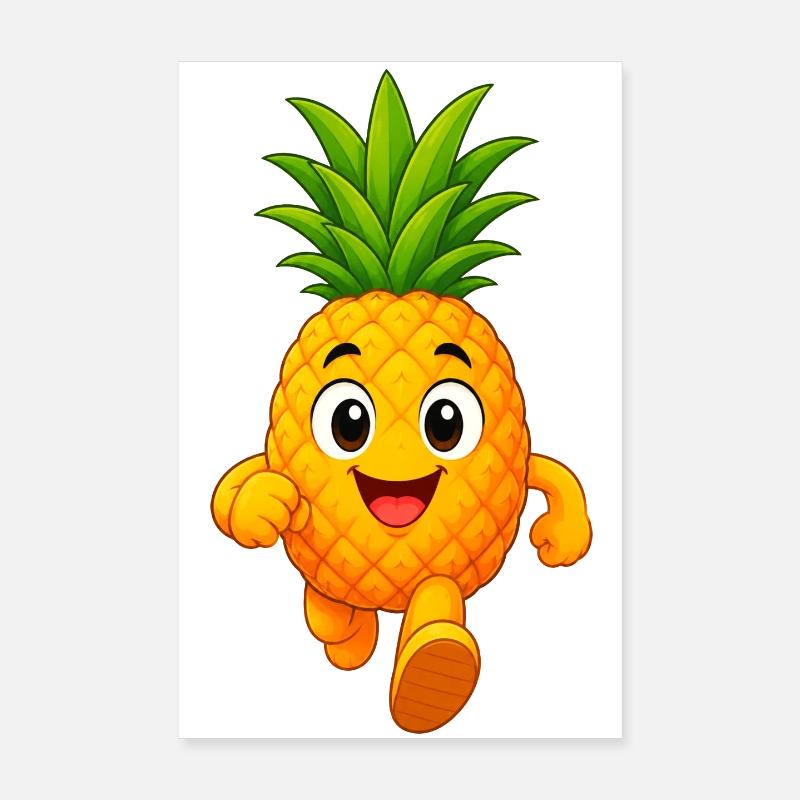Ananas Poster 20 x 30 cm