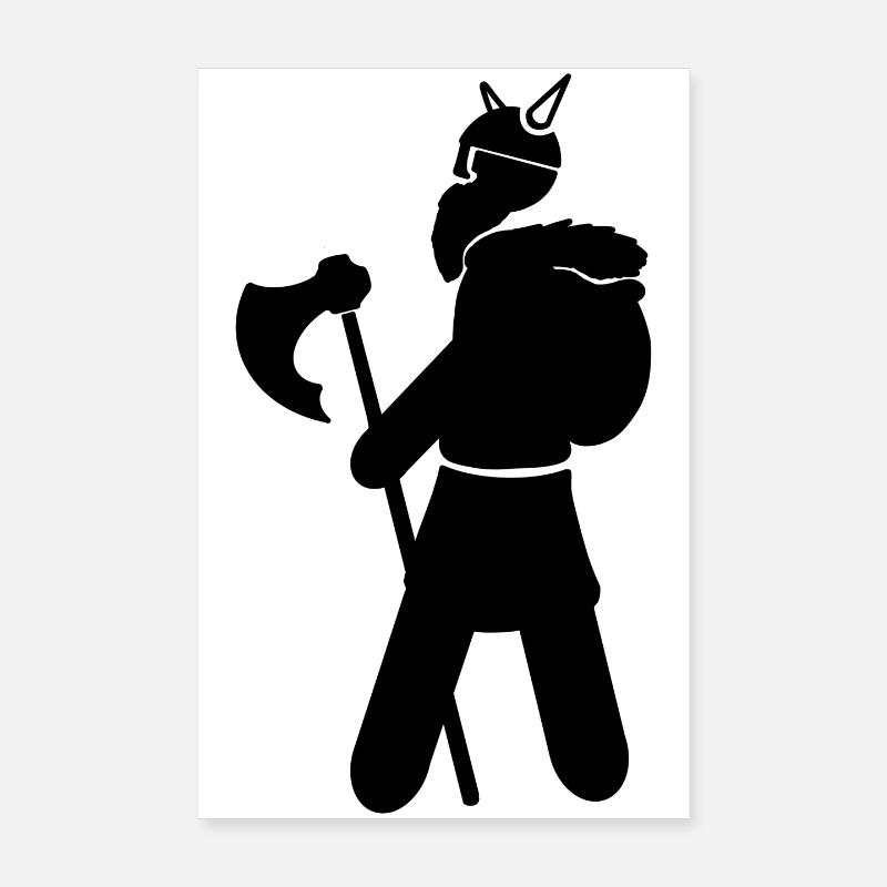 Randonnée Viking Poster 20 x 30 cm