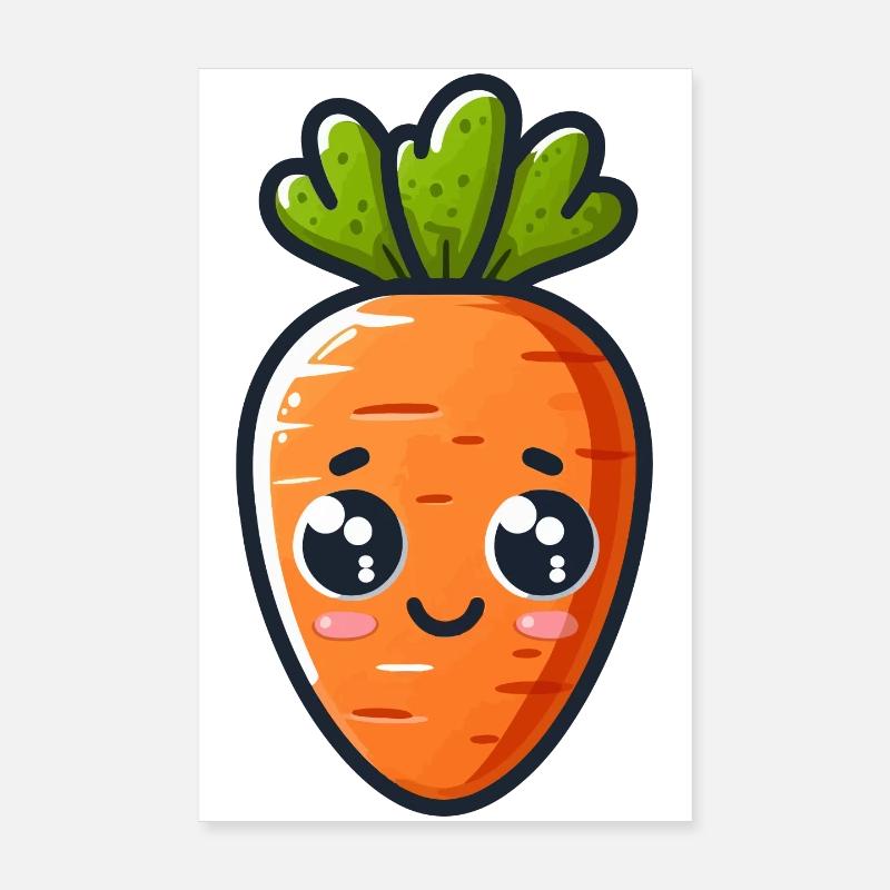 Carotte Mignon Poster 20 x 30 cm