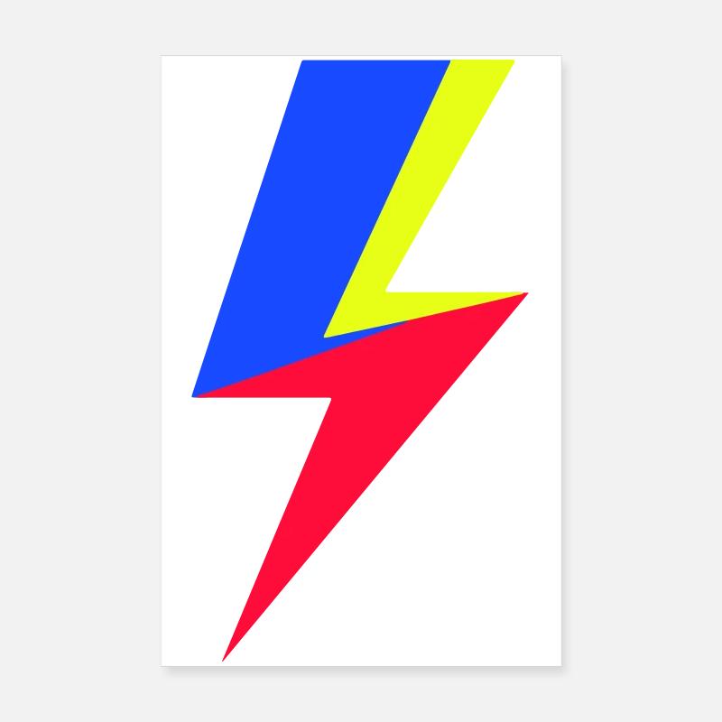 Poutre tricolore Poster 20 x 30 cm