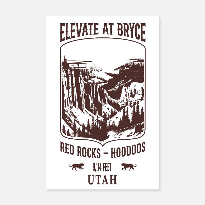 Elevate bei Bryce Poster 20x30 cm