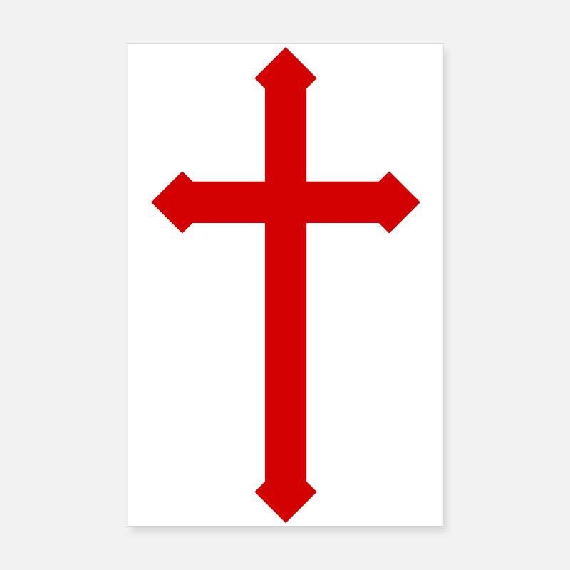 Cross Poster 8" x 12" (20x30 cm)