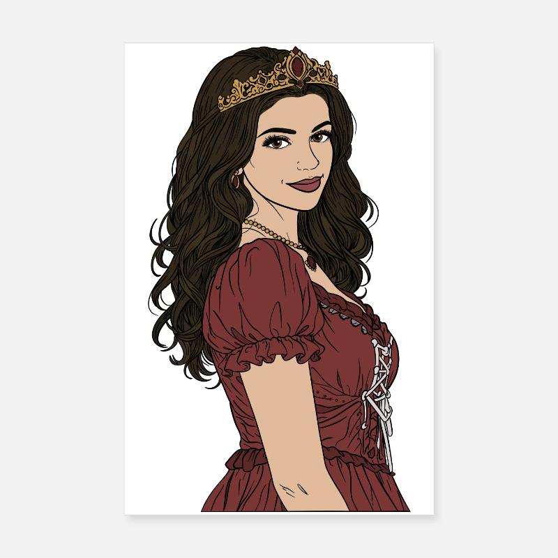 Prinzessin  Poster 20x30 cm