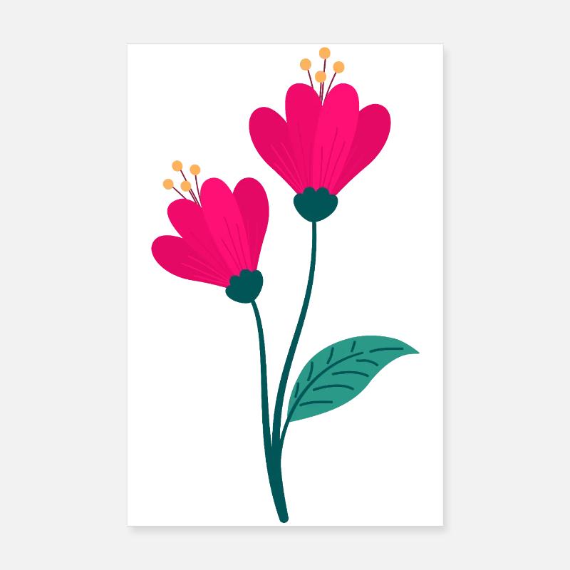 Fleur Poster 20 x 30 cm