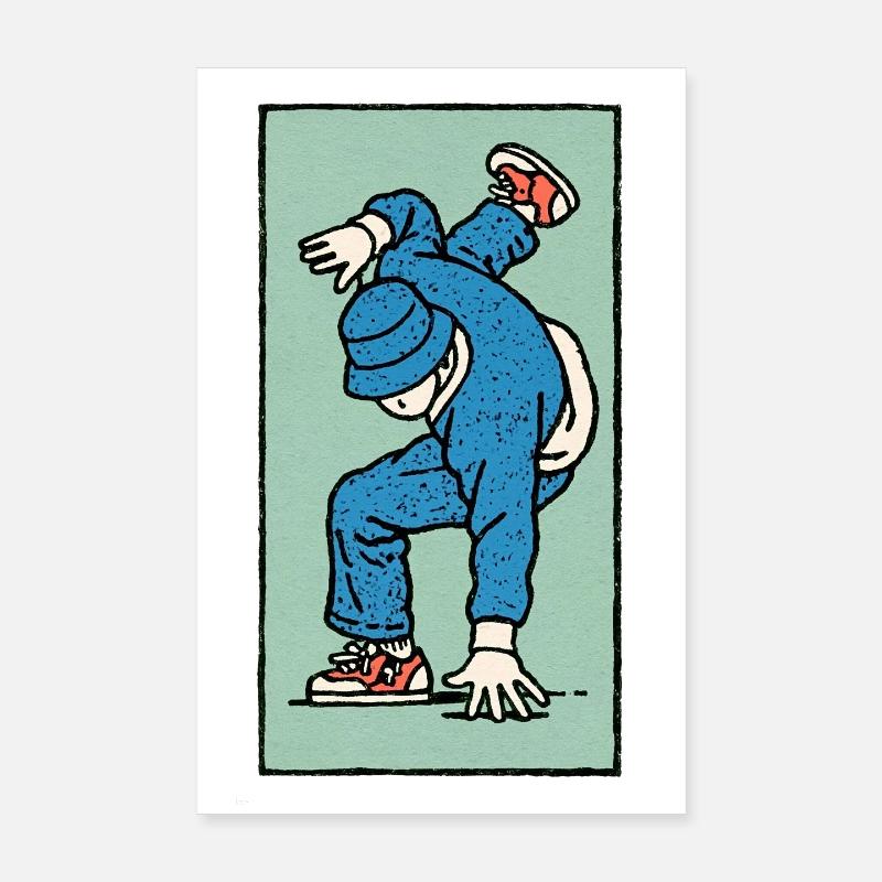 Danseur masculin #4 Poster 20 x 30 cm