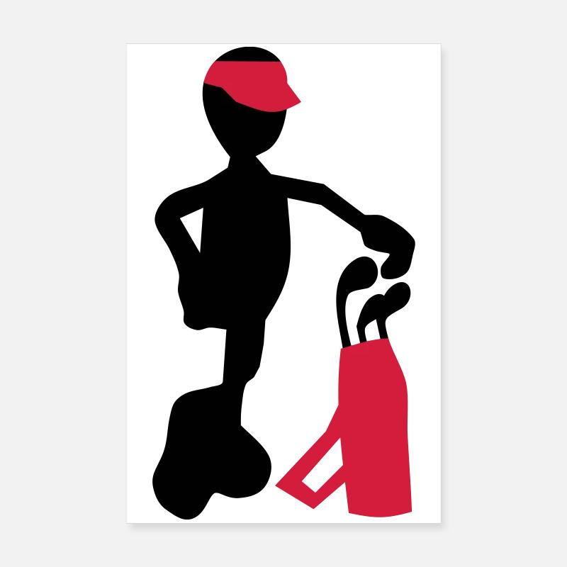 golf Poster 20 x 30 cm