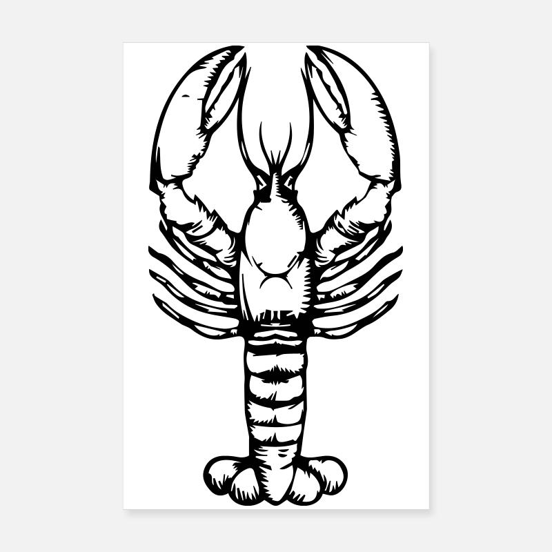 Hummer Poster 20x30 cm