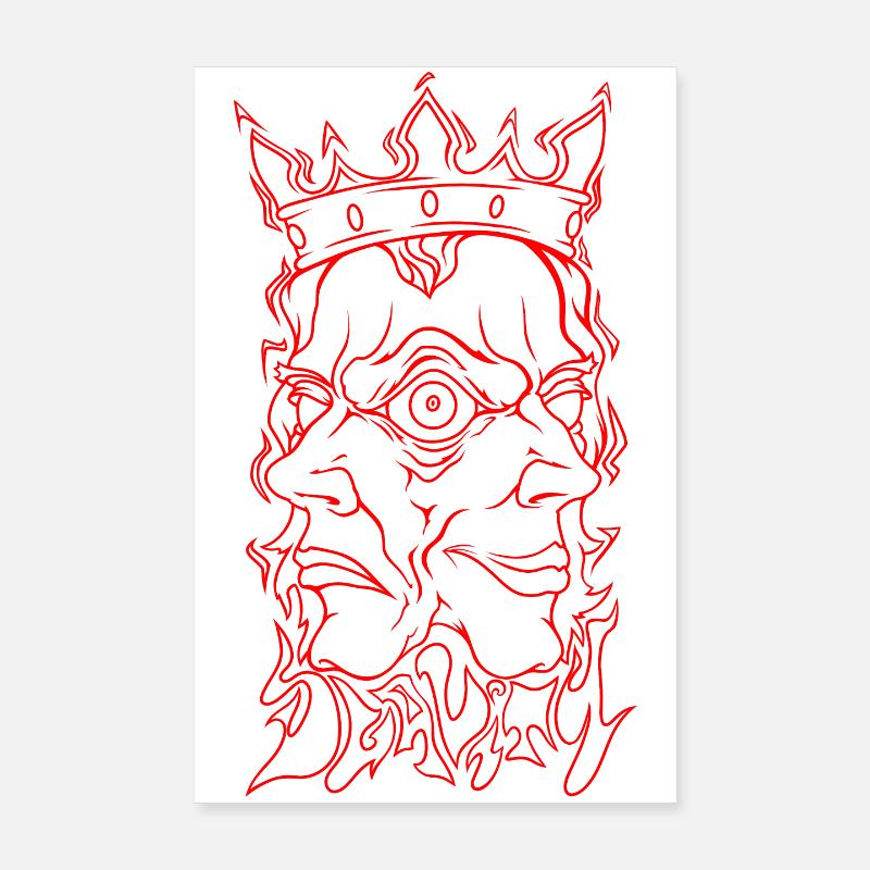 Dualité Poster 20 x 30 cm