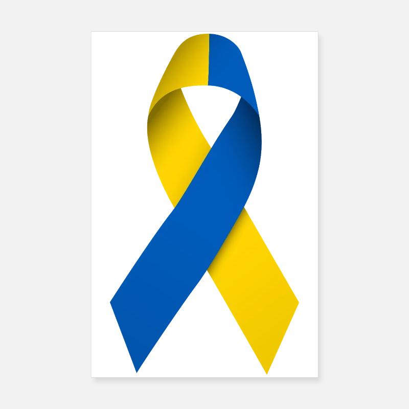 Ukrainian Peace Loop Poster 8" x 12" (20x30 cm)