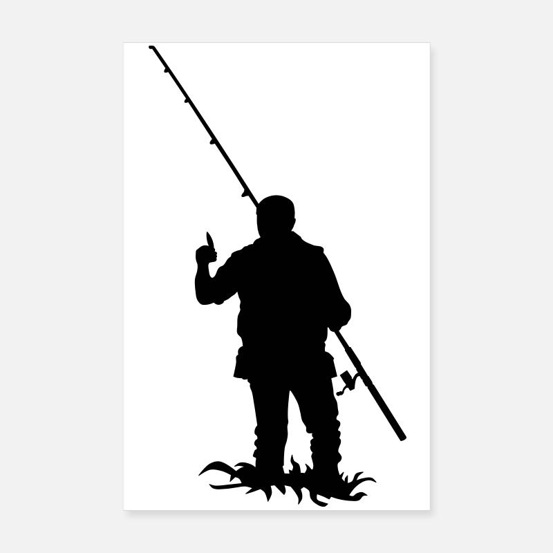 Pêcheur Poster 20 x 30 cm