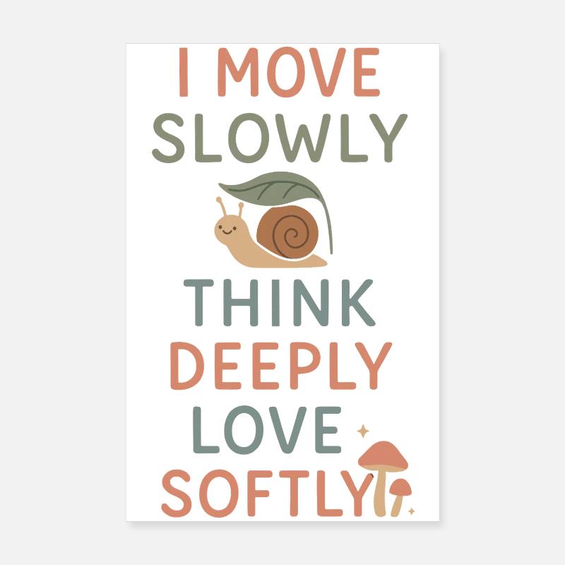 Introverti neurodivergent Poster 20 x 30 cm