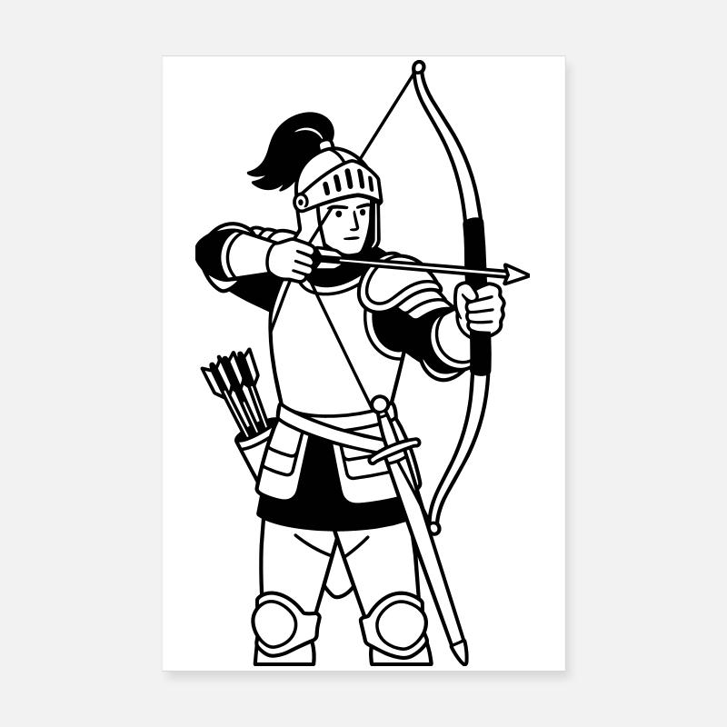 Sagittarius Poster 8" x 12" (20x30 cm)