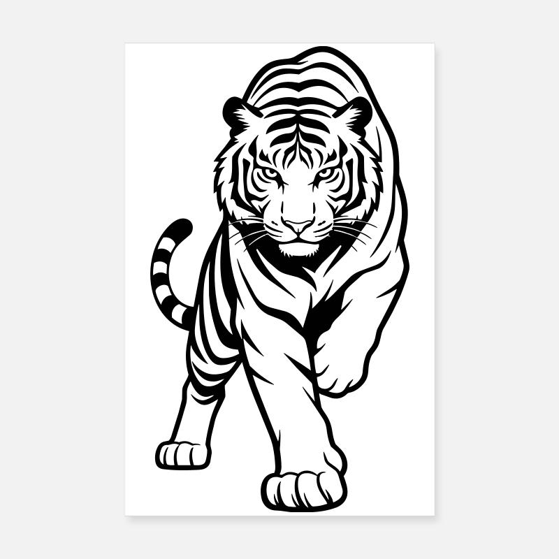 Tiger Poster 20x30 cm