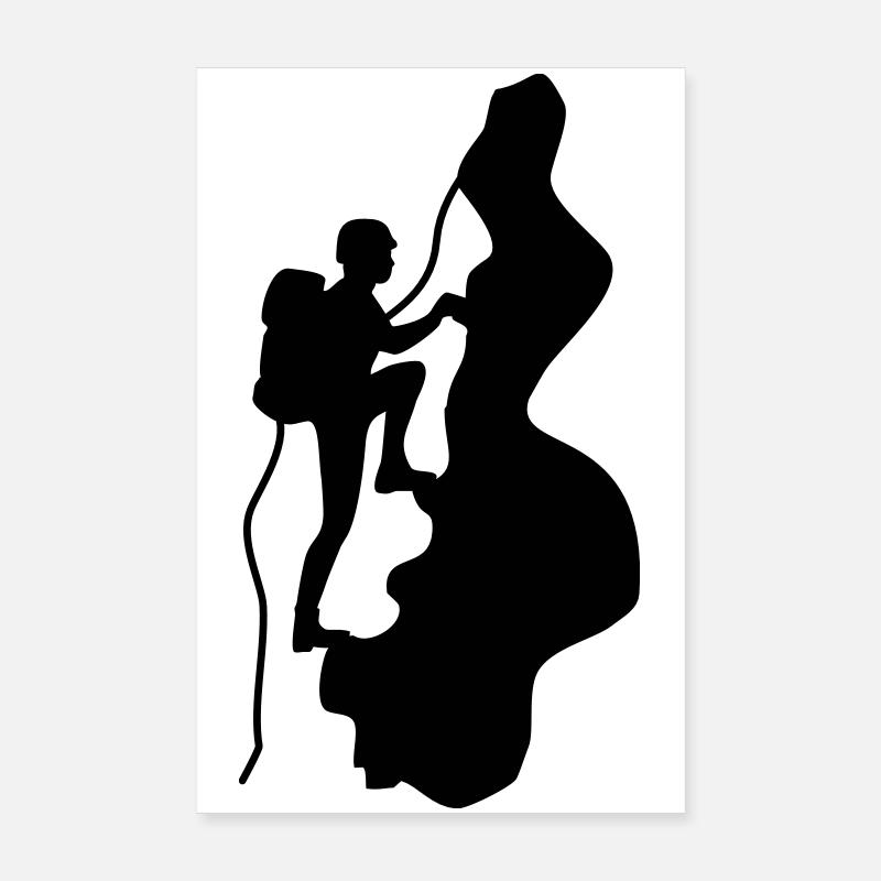 escalade Poster 20 x 30 cm