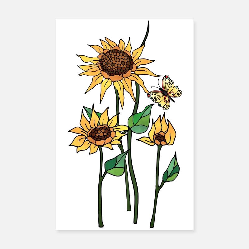 Fleur Poster 20 x 30 cm
