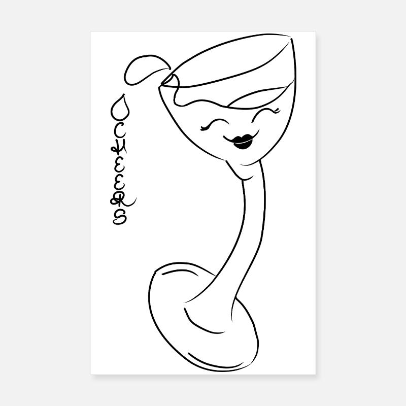 Cheers! Poster 20x30 cm