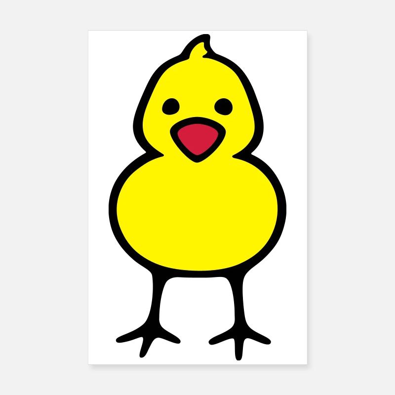 Küken Poster 20x30 cm