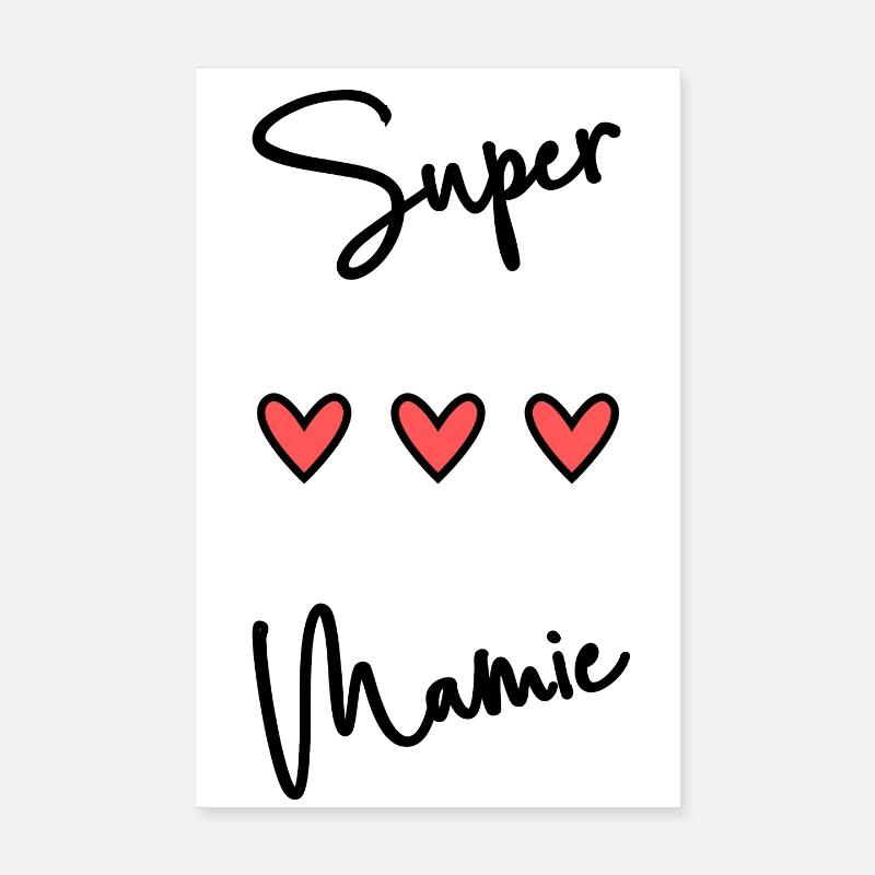 GRANNY. GRANDMA Poster 8" x 12" (20x30 cm)