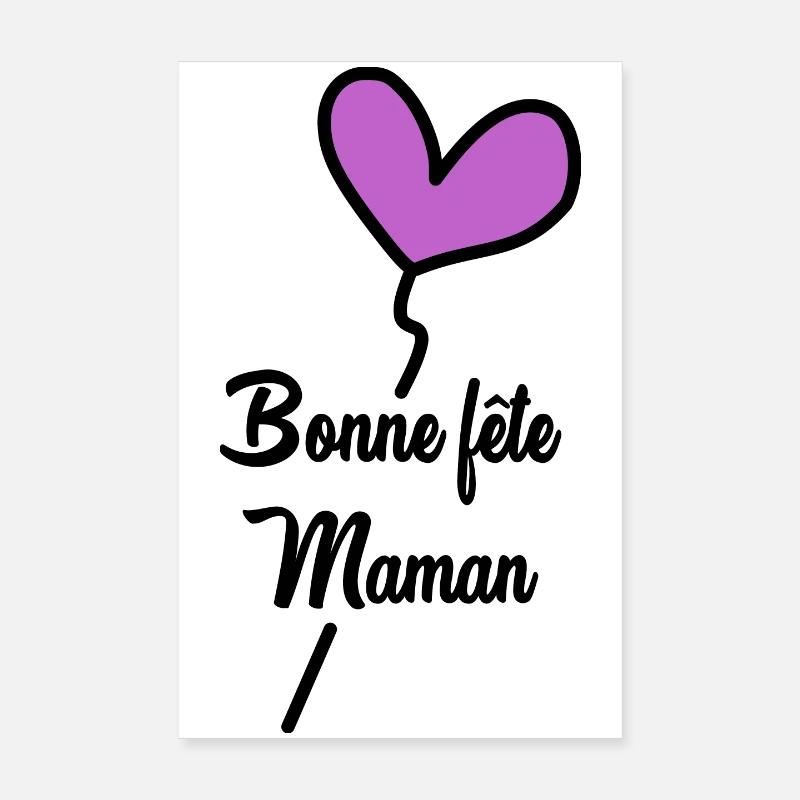 MUTTERTAG. SCHÖNEN MUTTERTAG. MAMA Poster 20x30 cm