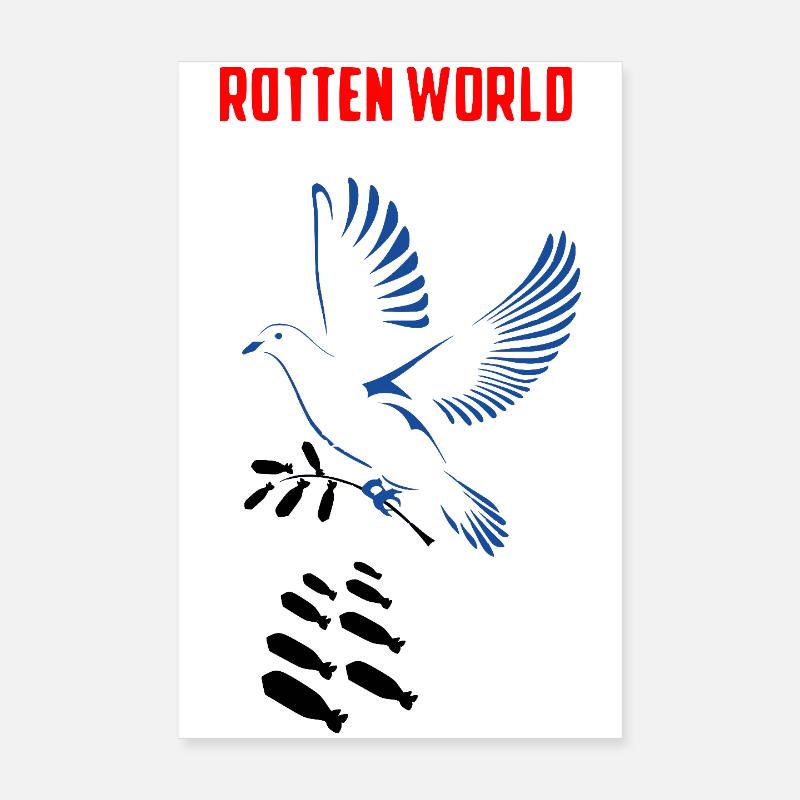 Rotten world Poster 20 x 30 cm