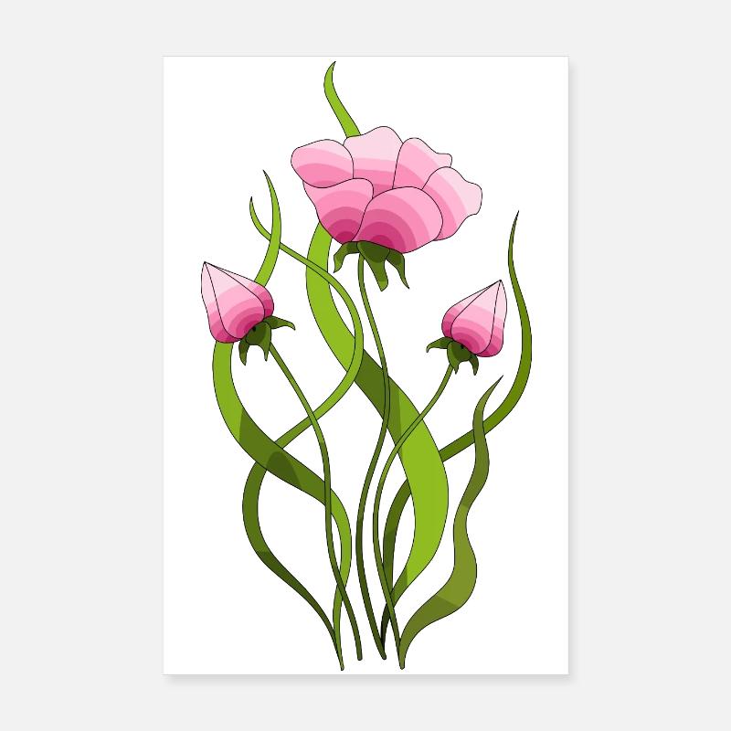 Fleur Poster 20 x 30 cm