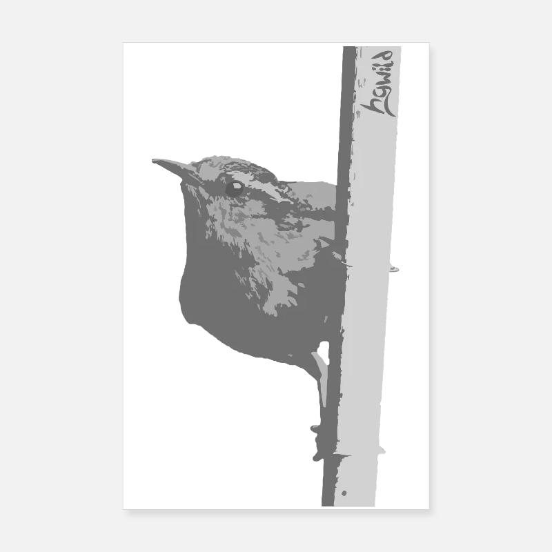 Troglodyte Poster 20 x 30 cm