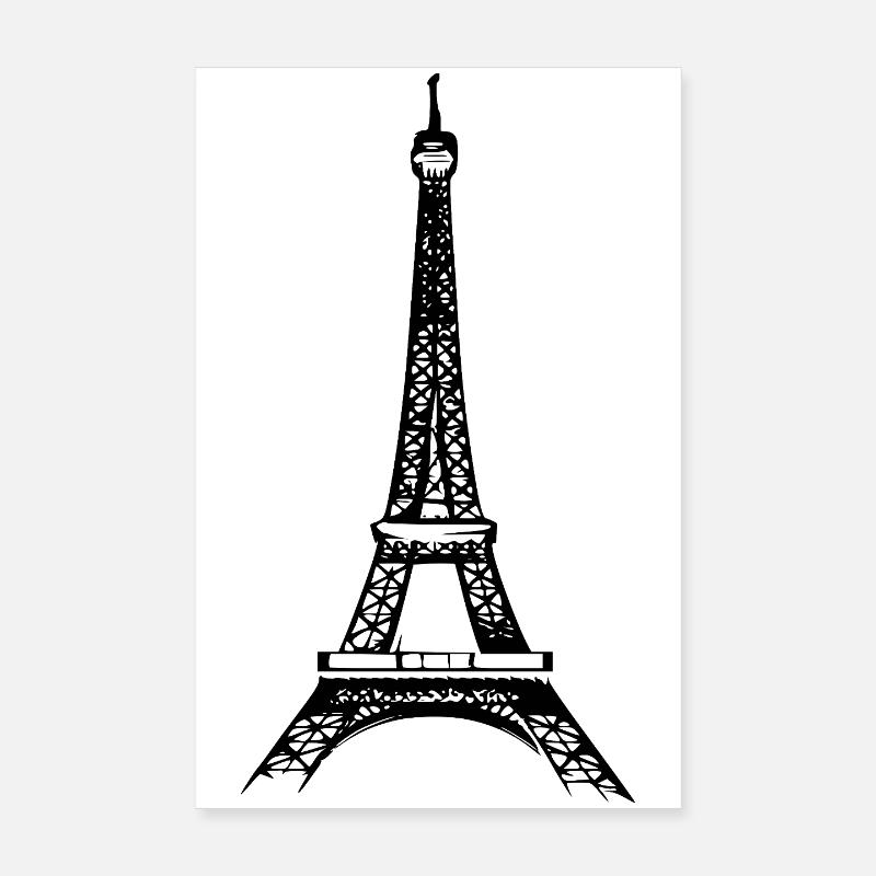 Eiffelturm Poster 20x30 cm