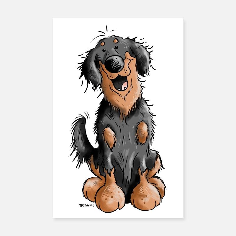 Mignon Hovawart Poster 20 x 30 cm
