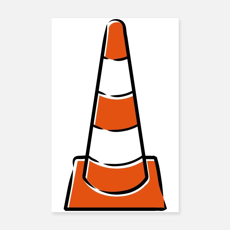 Construction hats Poster 8" x 12" (20x30 cm)