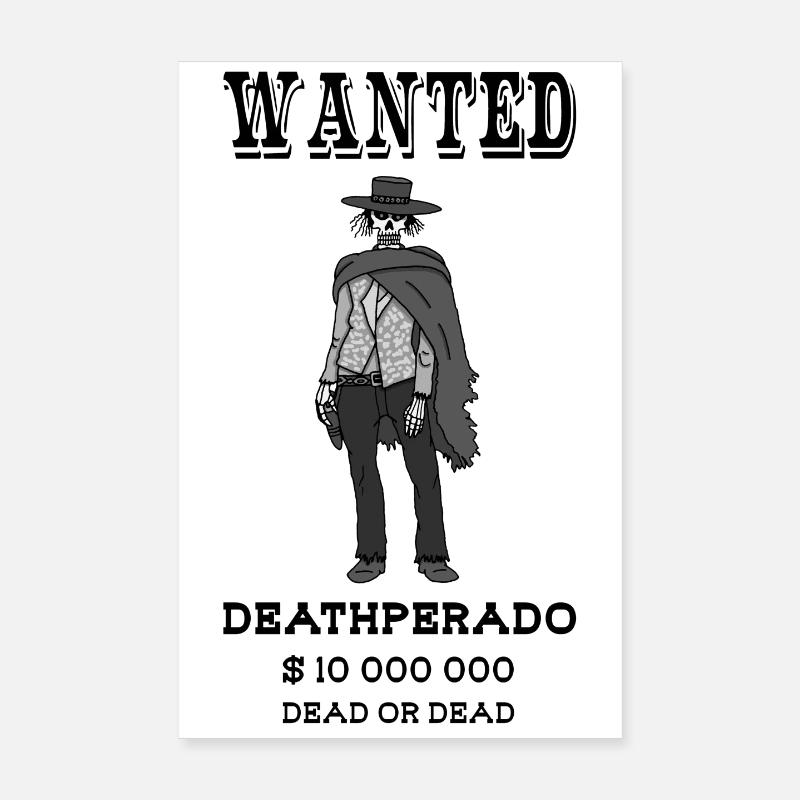 Cowboy from Hell Poster 8" x 12" (20x30 cm)