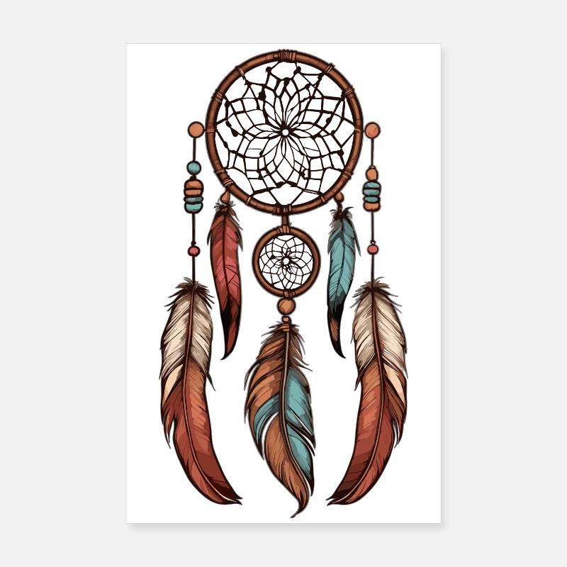 Dream Catcher Poster 8" x 12" (20x30 cm)
